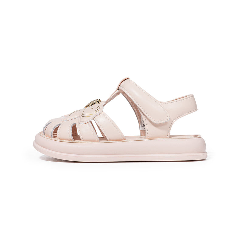 Elephant Charm Closed-Toe Kids Sandals