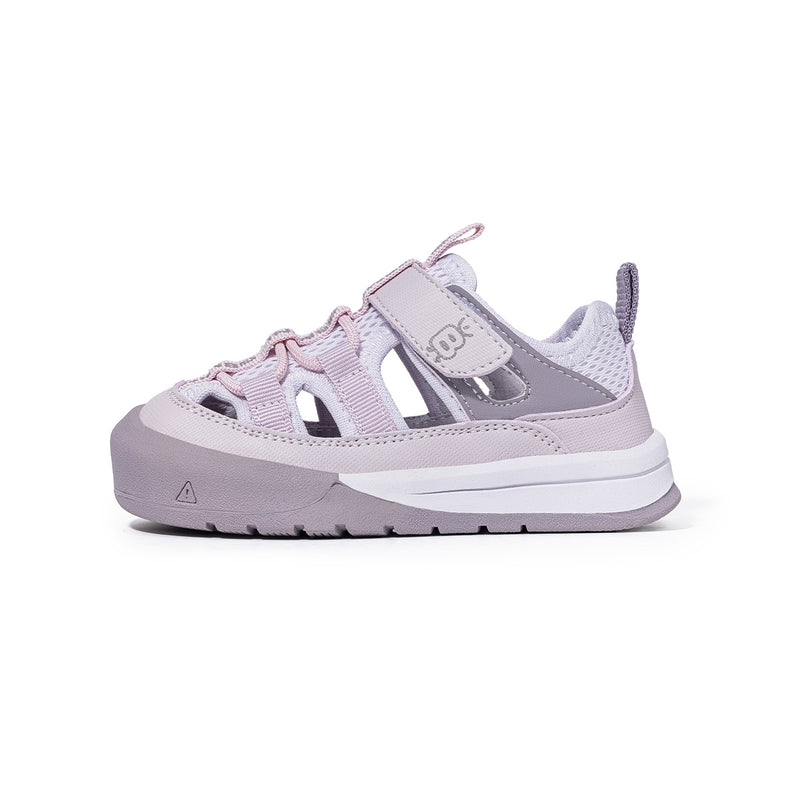Letter Print Webbing Closed-Toe Hiking Toddler Sandals