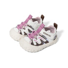 Wave Cutout Colorblock Closed-Toe Toddler Sandals