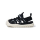 Wave Cutout Mesh Closed-Toe Toddler Sandals