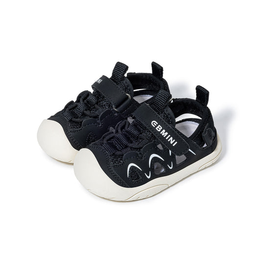 EBMINI Breathable Closed-Toe Toddler Sandals | Non-Slip First Walkers for Boys Girls 2-7Y