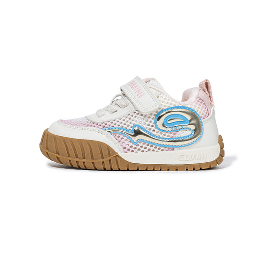 EBMINI Toddler Sneakers - Pink White Gradient Mesh | Non-Slip | Breathable | Free US Shipping