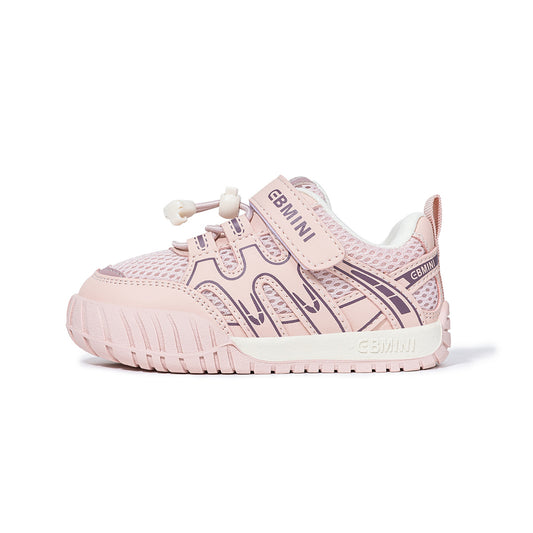 Kids' Geometric Pattern Athletic Sneakers