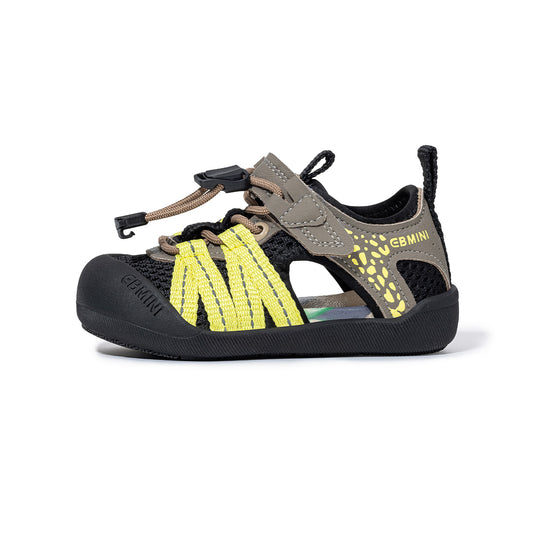EBMINI Adventure Closed-Toe Toddler Sandals | Non-Slip Breathable First Walkers for Boys Girls 2-8Y