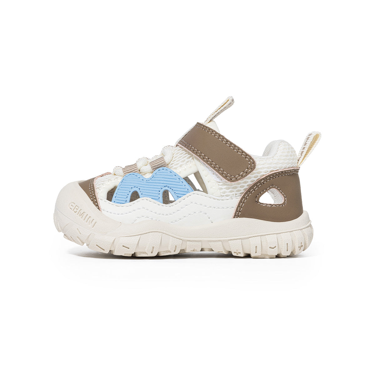 Colorblock Mesh Closed-Toe Toddler Sandals