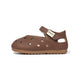 Polka-Dot Perforated Mary Jane Toddler Sandals