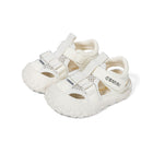 Rugged Webbing Dual-Strap Closed-Toe Toddler Sandals