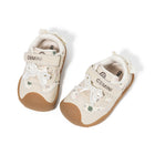 Floral Pearl Bow Toddler Sneakers