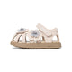 3D Floral Cage Closed-Toe Toddler Sandals