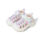 Wave Line Mesh Closed-Toe Water Toddler Sandals