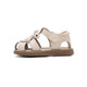 Scallop Bow Toddler Sandals