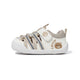 Bear Print Closed-Toe Pre-Walker Baby Sandals