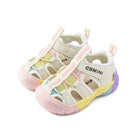 Rainbow Cage Mesh Toddler Sandals