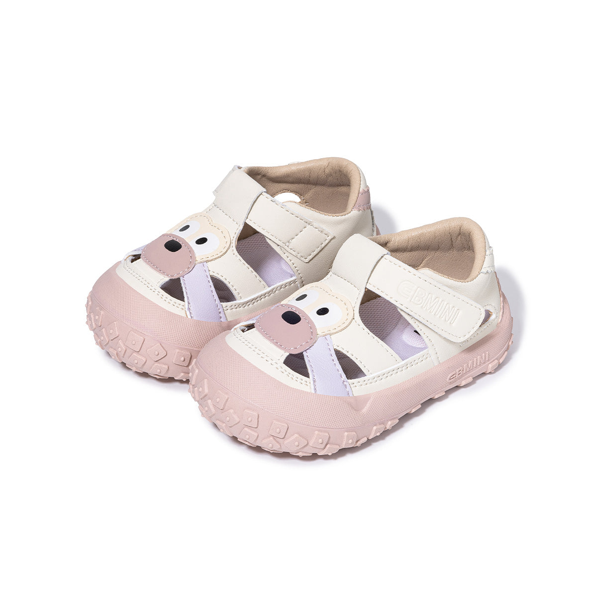 Cartoon Dog Closed-Toe Toddler Sandals