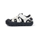 Triple-Strap Fisherman Closed-Toe Toddler Sandals