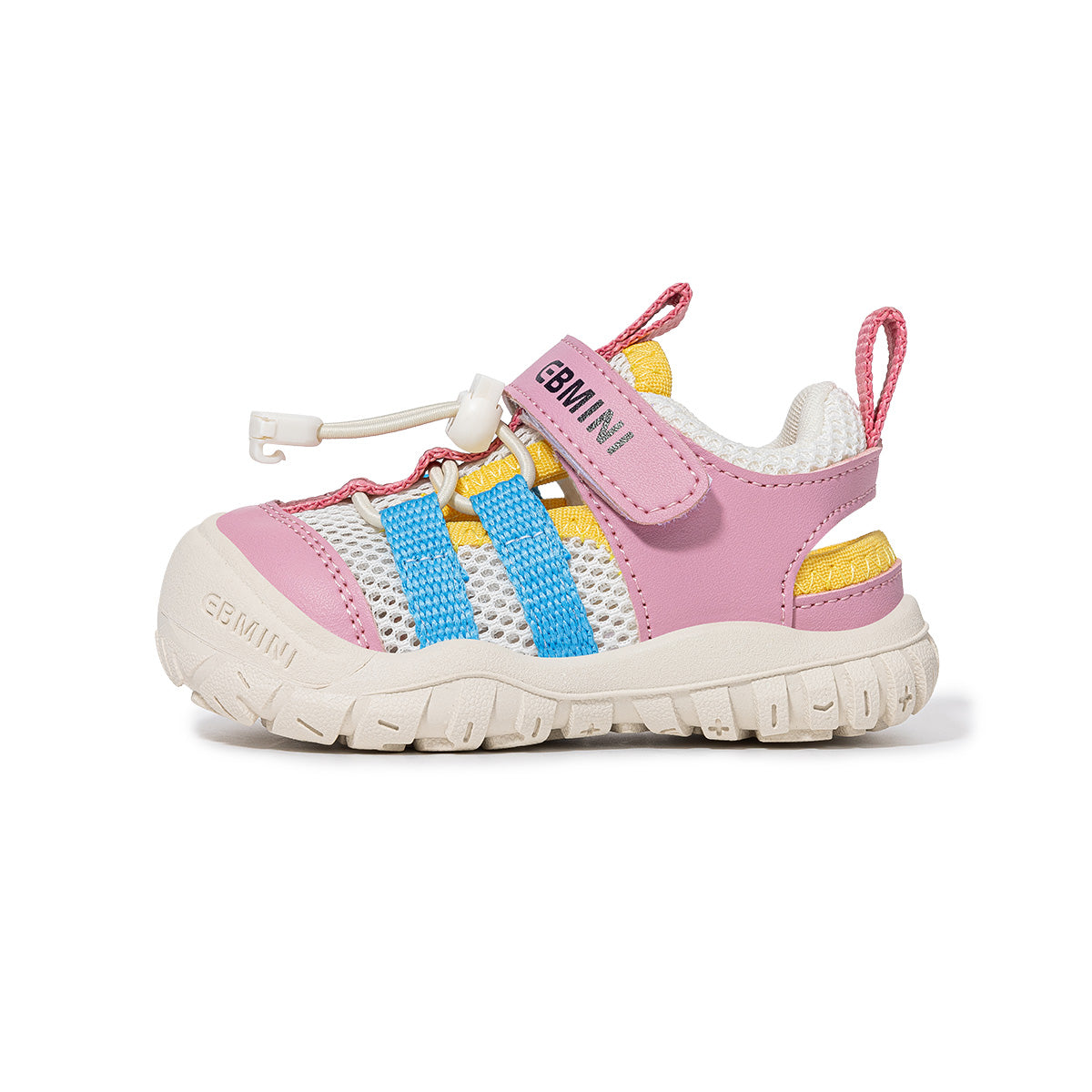 Colorful Stripe Bungee Toddler Sandals