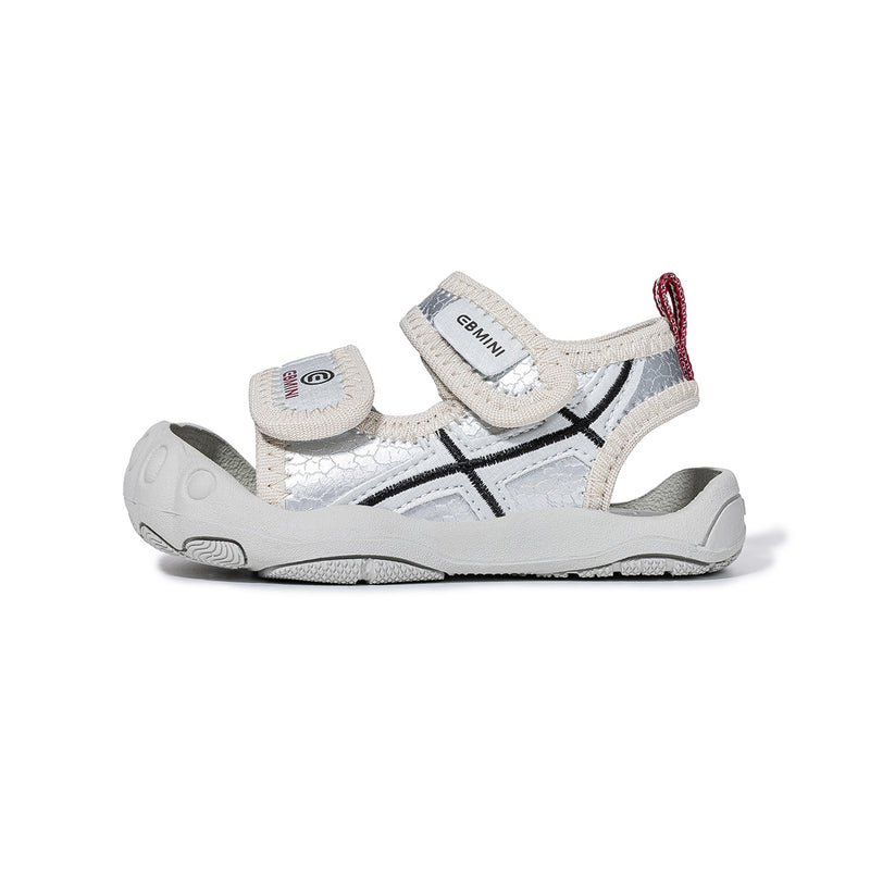 X-Stitch Reflective Dual-Strap Toddler Sandals