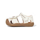 3D Flower Velcro Closed-Toe Toddler Sandals