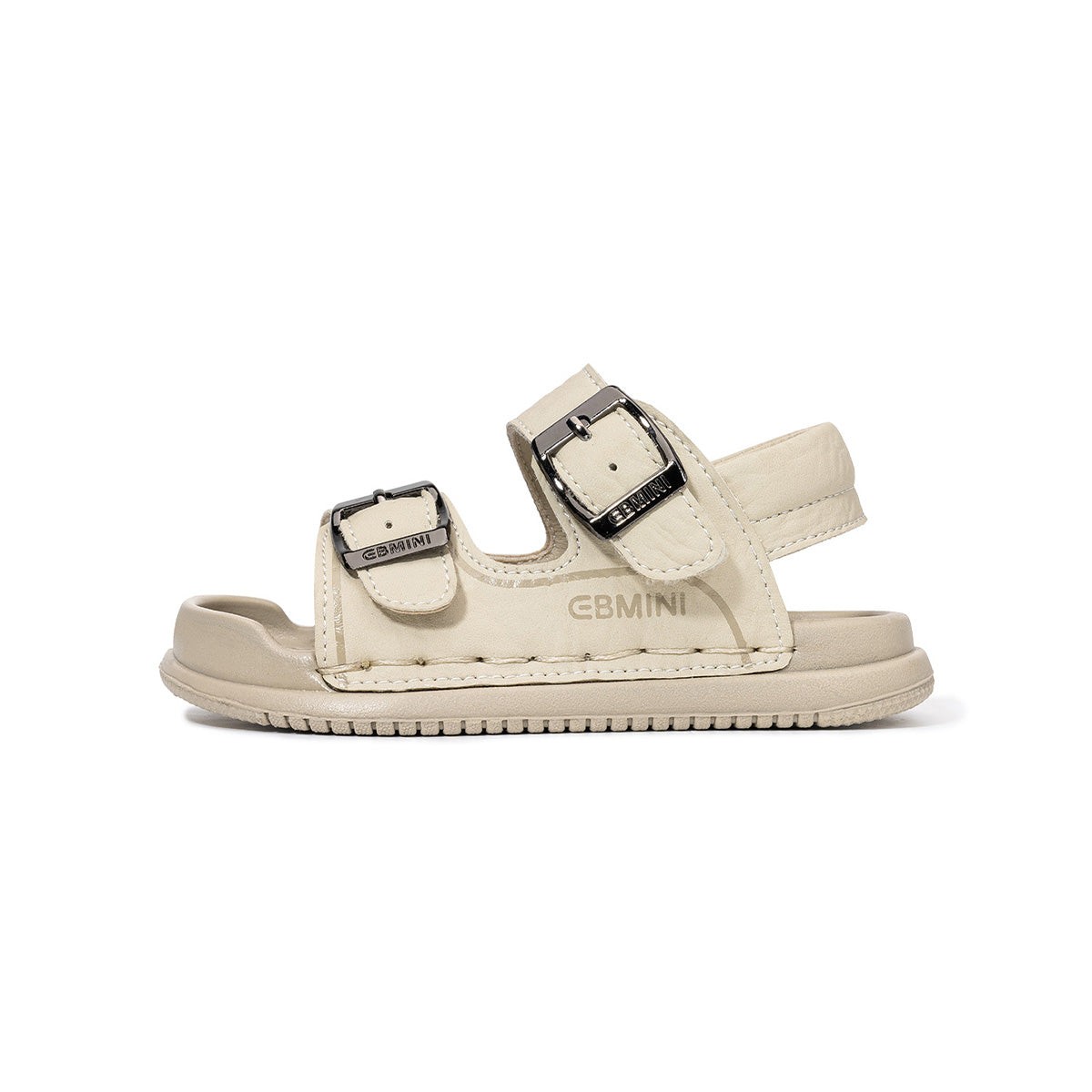 Minimalist Buckle Closed-Toe Toddler Sandals
