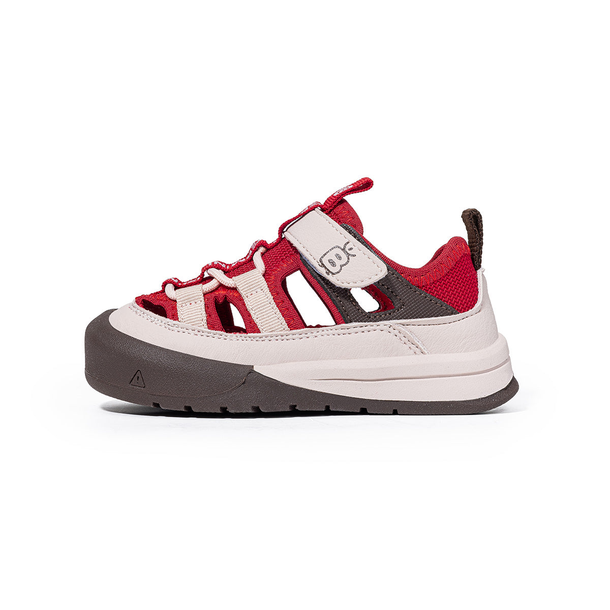 Letter Print Webbing Closed-Toe Hiking Toddler Sandals
