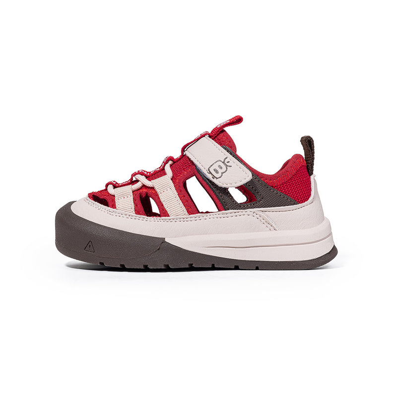 Letter Print Webbing Closed-Toe Hiking Toddler Sandals