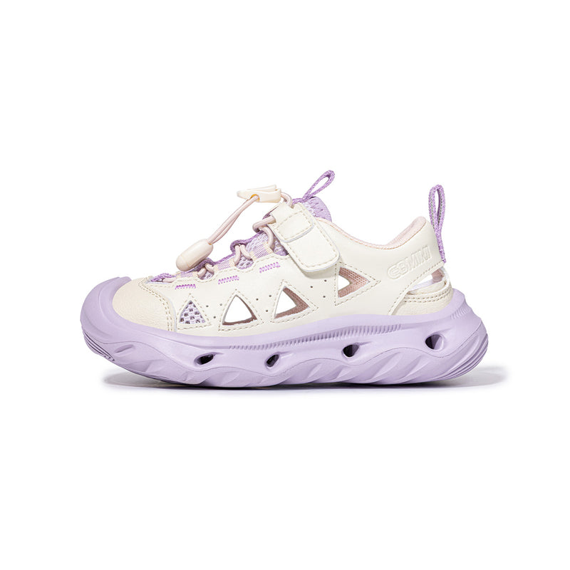 Quick-Adjust Triangle Sport Closed-Toe Toddler Sandals