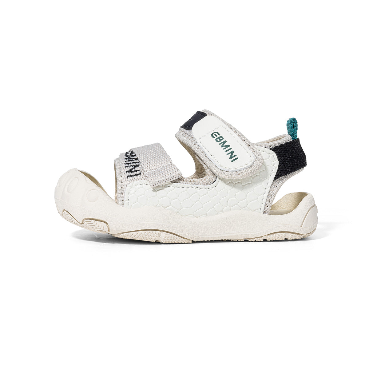 Sporty Webbing Dual-Strap Closed-Toe Toddler Sandals