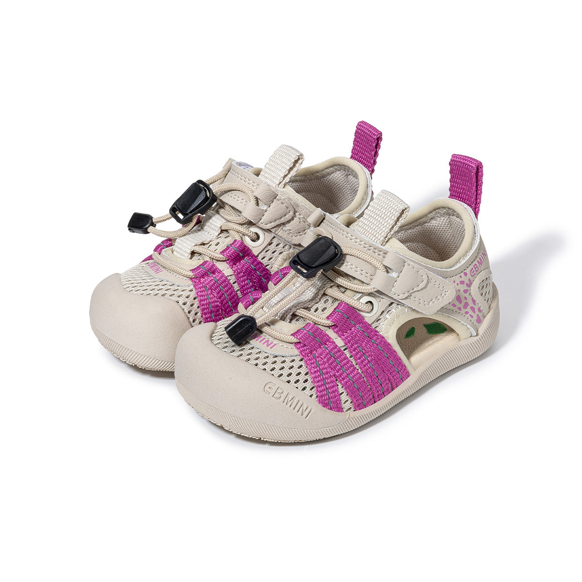 Bungee Lace Adventure Closed-Toe Toddler Sandals