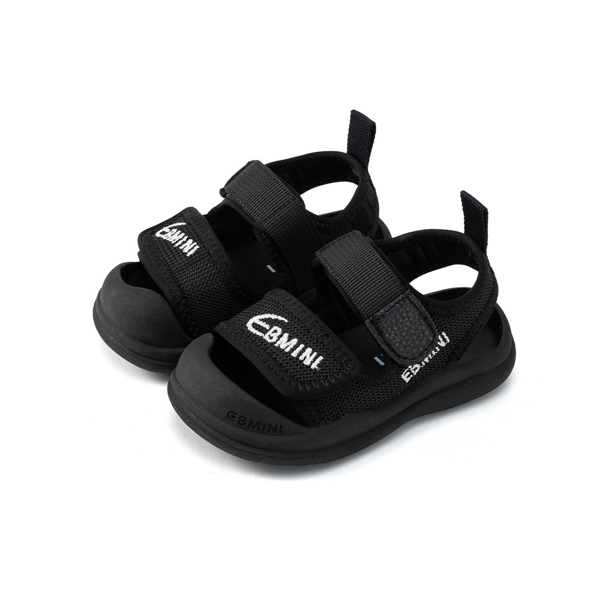 Logo Strap Closed-Toe Toddler Sandals