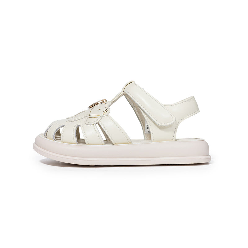 Elephant Charm Closed-Toe Kids Sandals