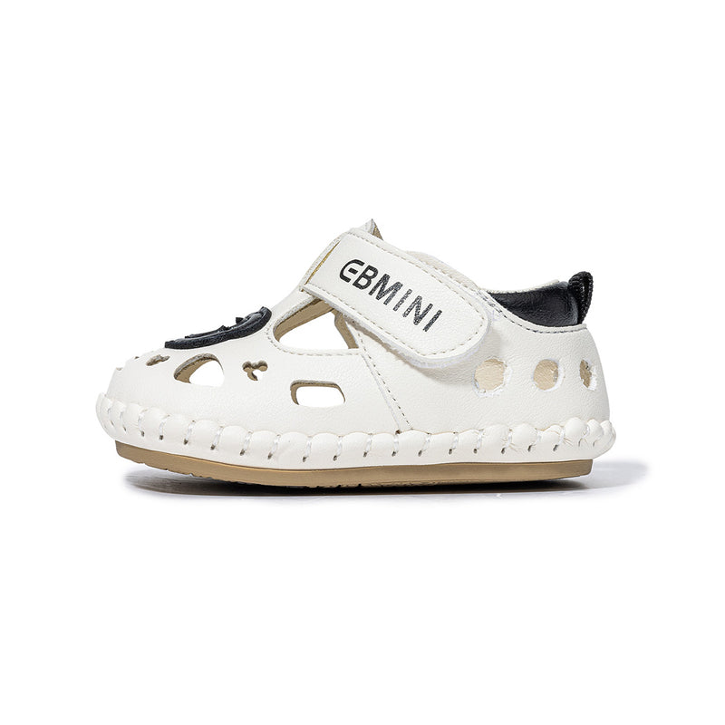Bear Cutout Closed-Toe Pre-Walker Baby Sandals