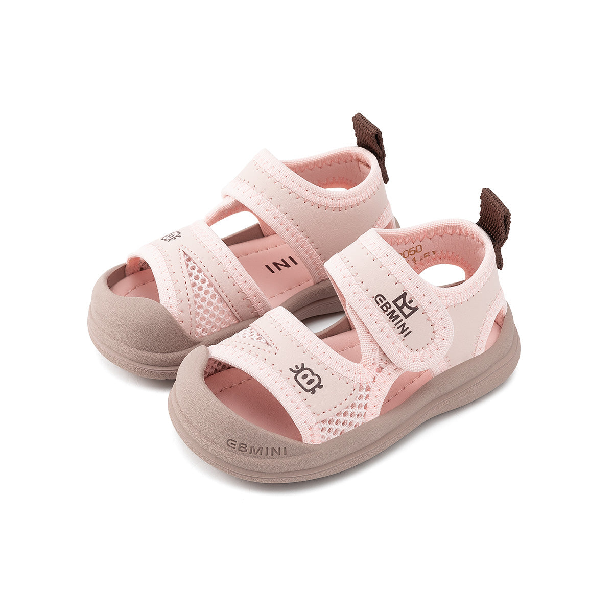 Olive Strap Mesh Toddler Sandals