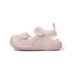 Retro X-Stitch Dual-Strap Mesh Closed-Toe Toddler Sandals