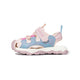 Wave Motif Mesh Closed-Toe Toddler Sandals
