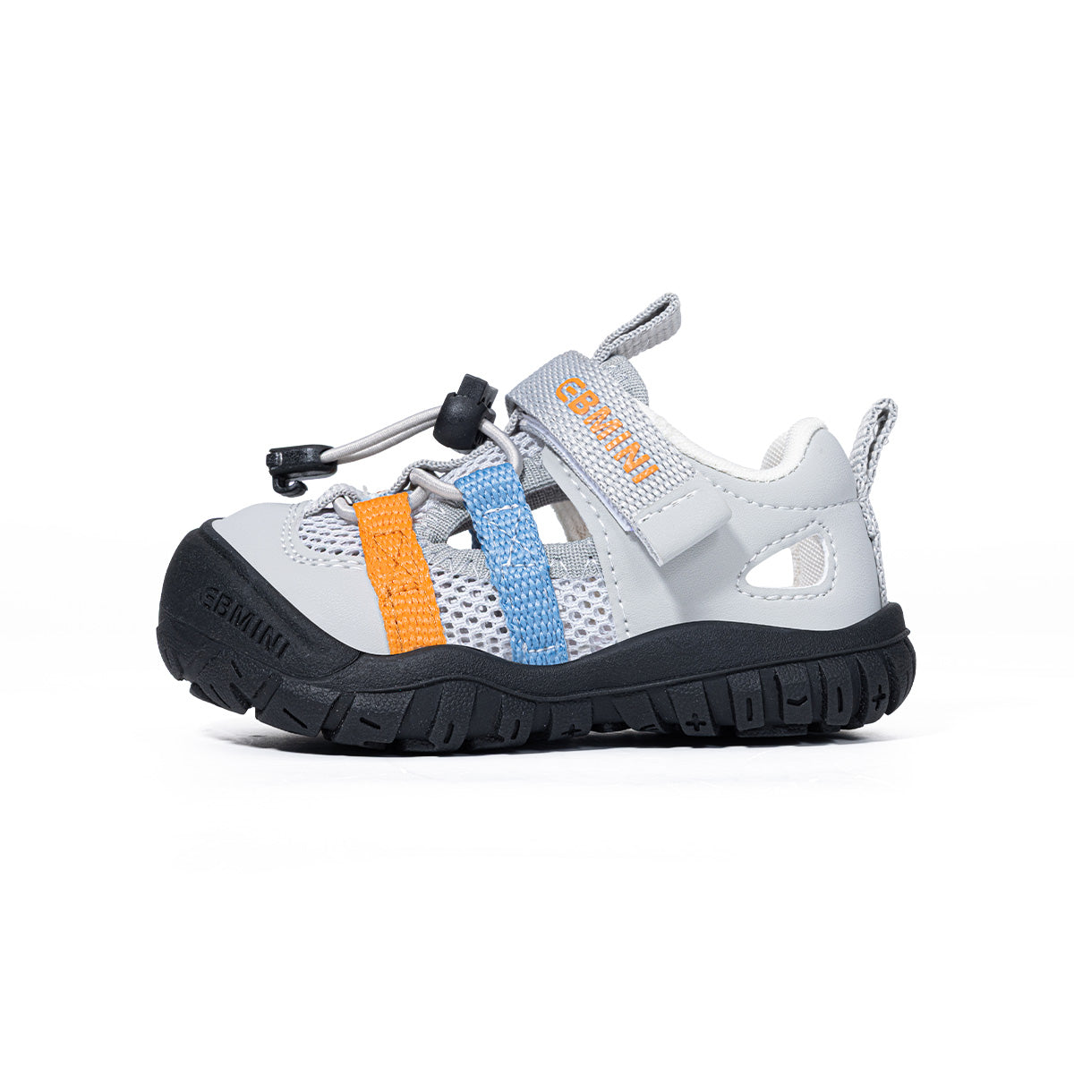 Colorful Webbing Closed-Toe Toddler Sandals