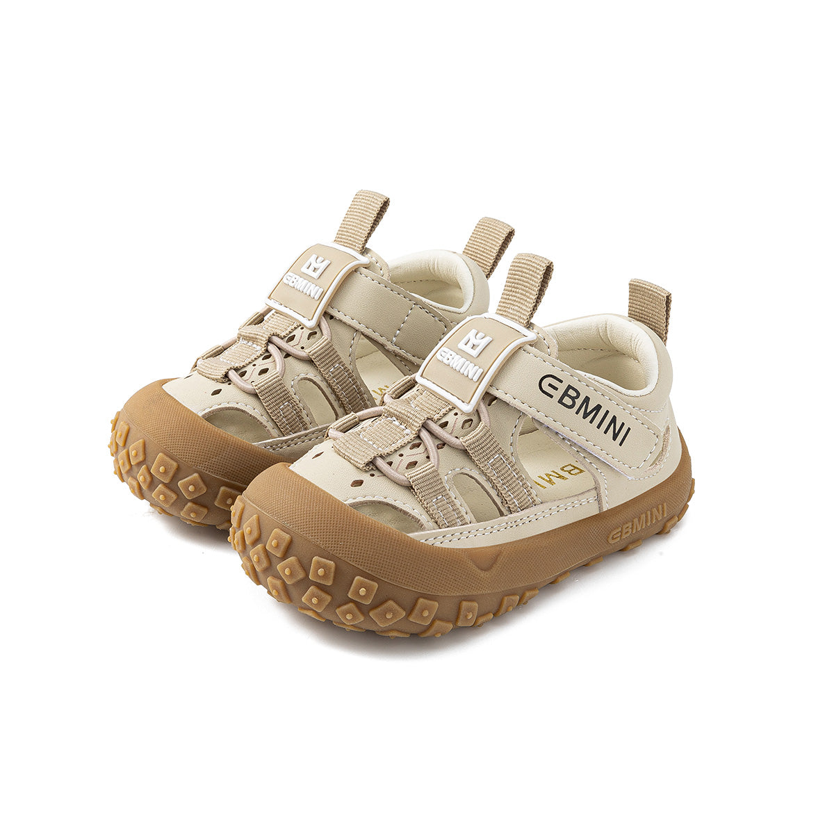 Cutout Closed-Toe Toddler Sandals