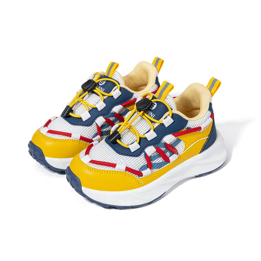 Kids' Color-Block Dial-Closure Toddler Sneakers