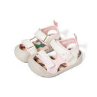 Bear Paw Print Closed-Toe Kids Sandals