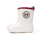Bear Print Waterproof Toddler Rain Boots