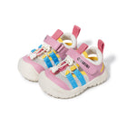 Colorful Stripe Bungee Toddler Sandals