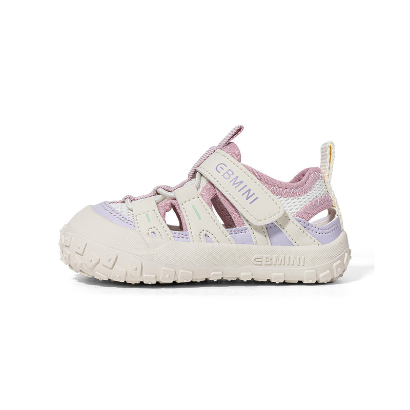 Two-Tone Sport Closed-Toe Toddler Sandals