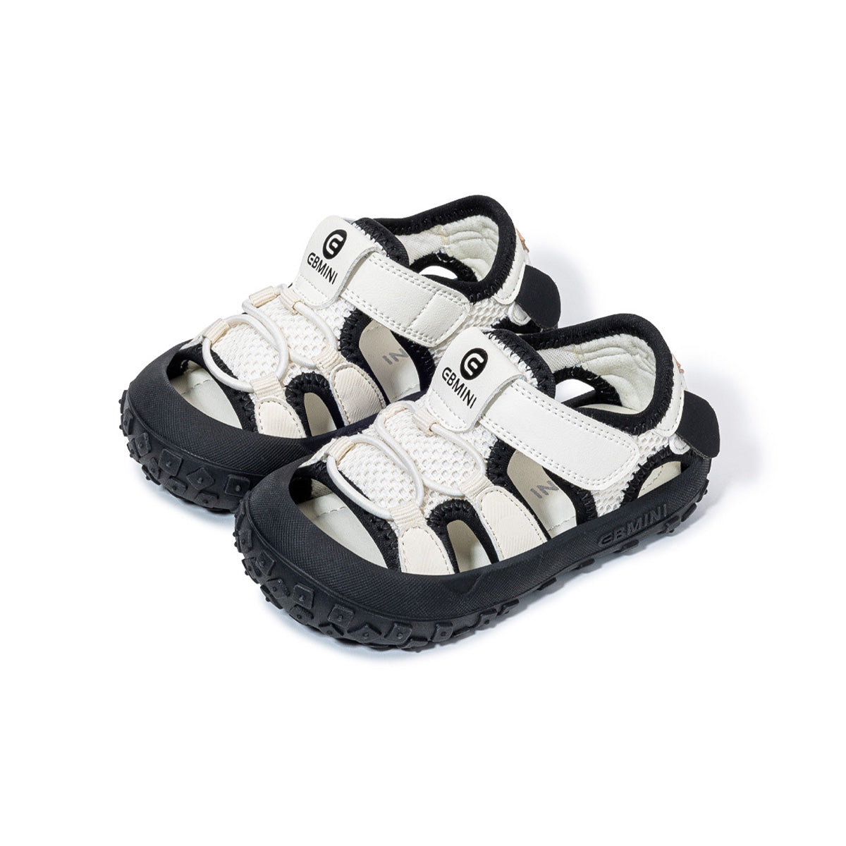 Triple-Strap Fisherman Closed-Toe Toddler Sandals