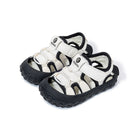 Triple-Strap Fisherman Closed-Toe Toddler Sandals