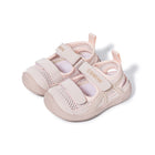 Retro X-Stitch Dual-Strap Mesh Closed-Toe Toddler Sandals