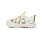 Wave Cutout Colorblock Closed-Toe Toddler Sandals