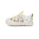 Wave Cutout Colorblock Closed-Toe Toddler Sandals