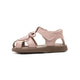 Scallop Bow Toddler Sandals