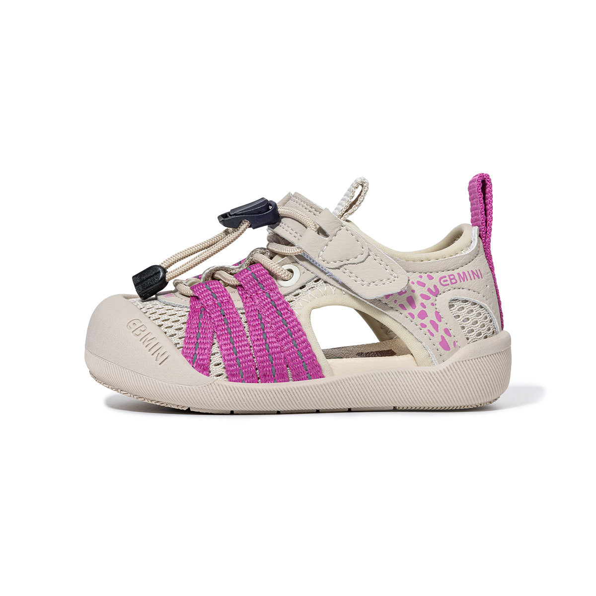 Bungee Lace Adventure Closed-Toe Toddler Sandals