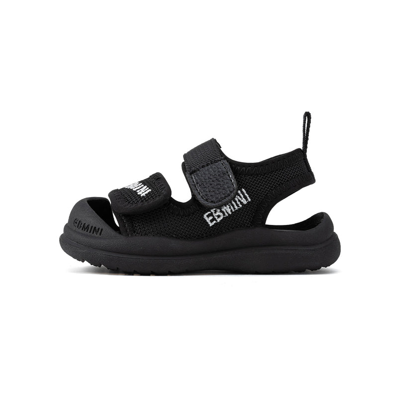 Logo Strap Closed-Toe Toddler Sandals