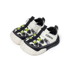 Heart Patch Colorblock Closed-Toe Toddler Sandals